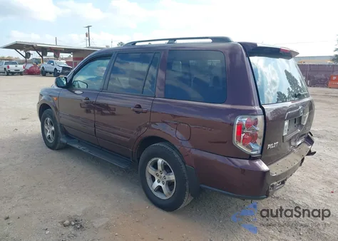 2007 Honda Pilot Ex-L z USA, uszkodzony, nr VIN 2HKYF18507H513835